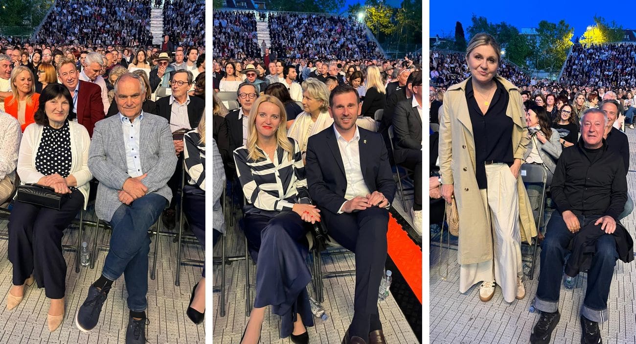 Šuta i Boban izveli supruge na Terezin koncert, a tu su i Alijana Vukšić, Nives Ivanković, Miro Bulj...