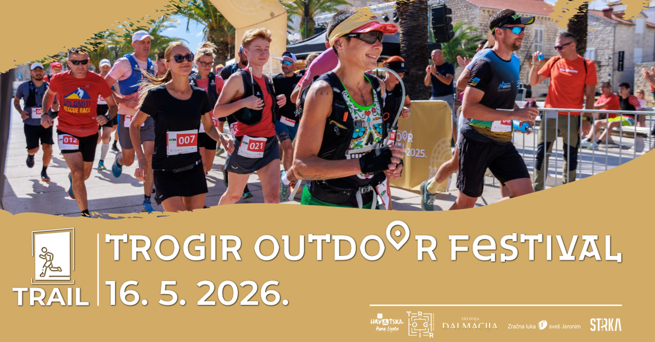 Prijavite se na trail natjecanje u sklopu Trogir outdoor festivala