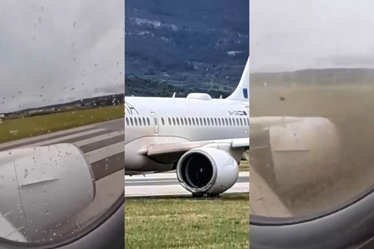 Pojavila se nova snimka iz splitske zračne luke: Ovo su trenuci panike i vriska nakon izlijetanja aviona s piste