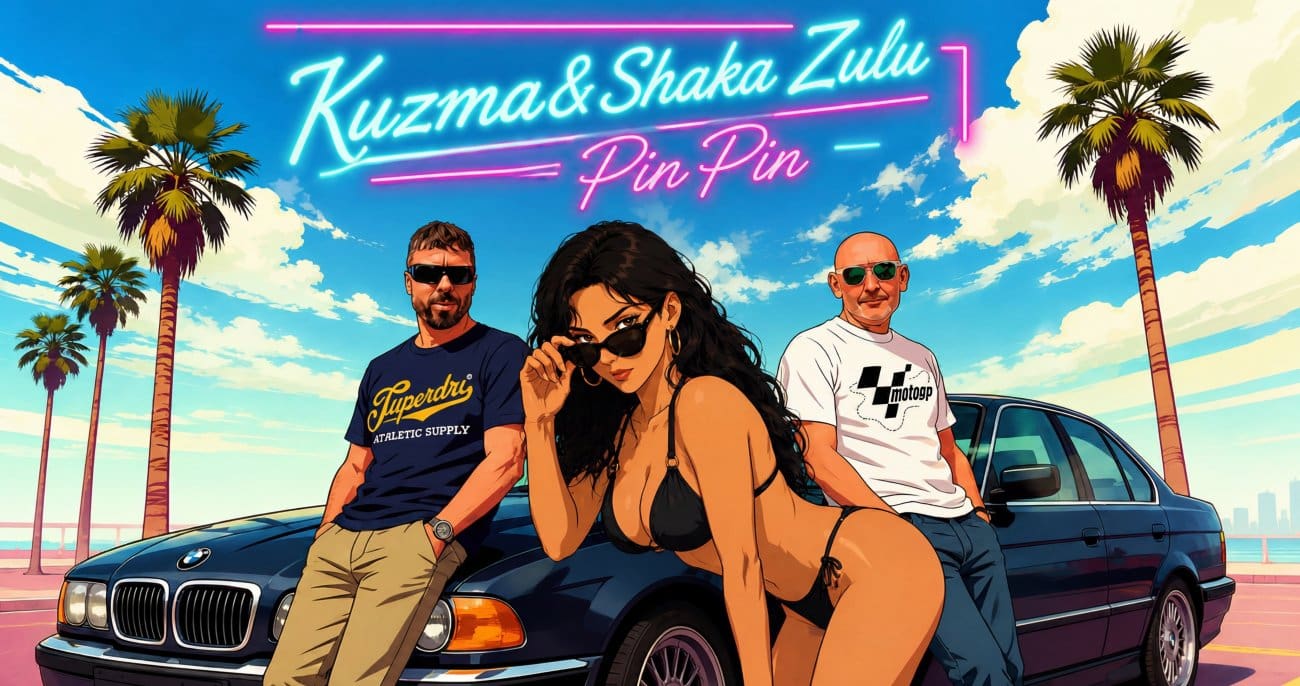 Kuzma & Shaka Zulu predstavljaju novi singl i inovativni AI videospot "PIN PIN"!
