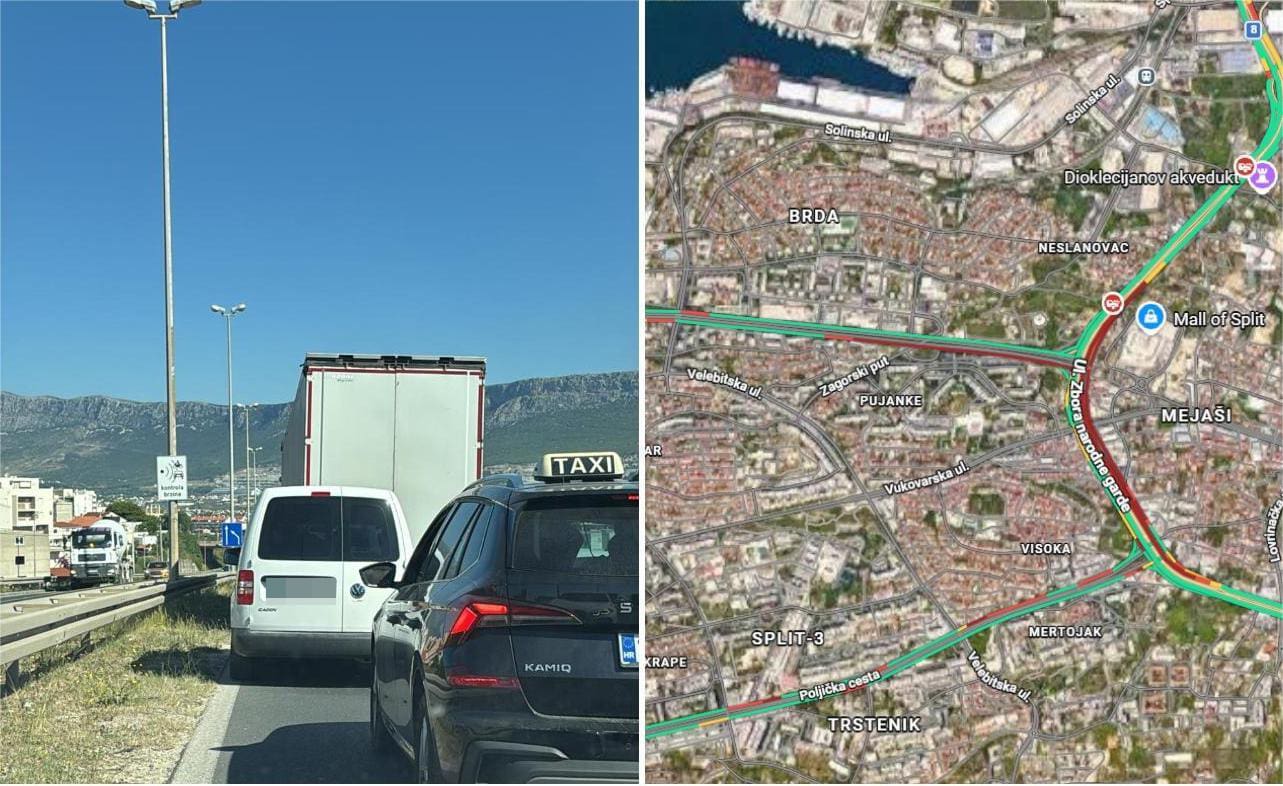 Gužva prema izlazu iz grada je za ispalit na živce: Nesreća izazvala kolaps, ako ne morate - ne sjedajte u auto...