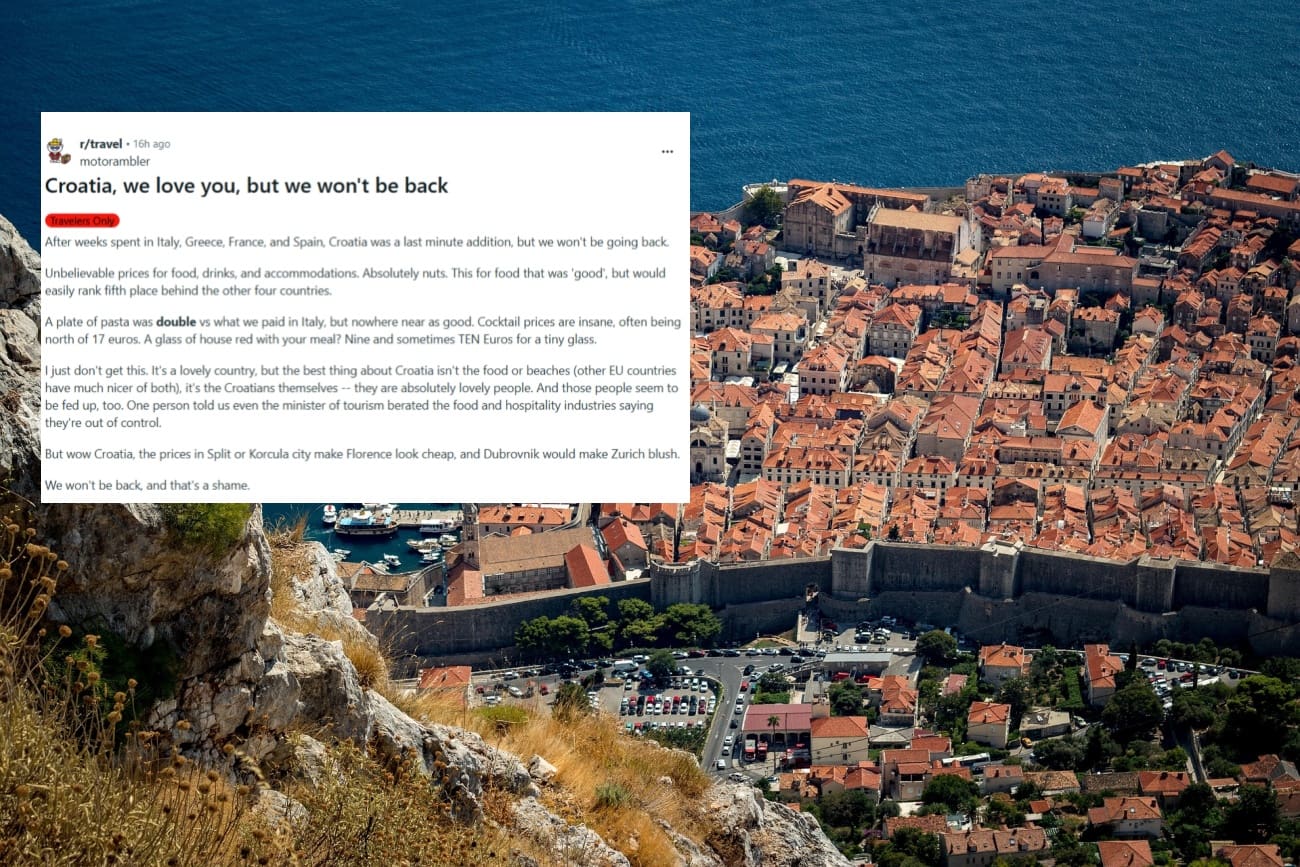 Turist žestoko kritizirao cijene u Hrvatskoj: "Čaša vina je deset eura, natjerao bi Zürich da pocrveni"