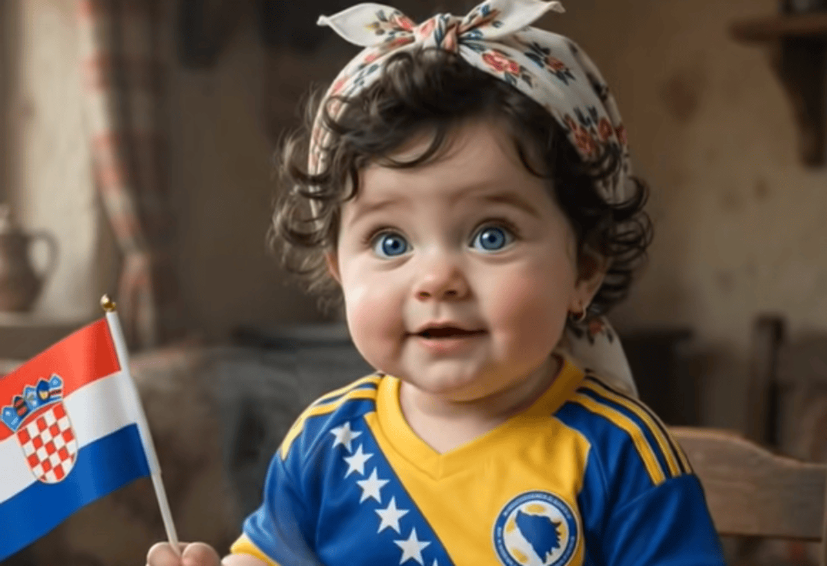 Možete li vjerovati?! Ovo su ljudi pisali “bebi” u dresu BiH s hrvatskom zastavom