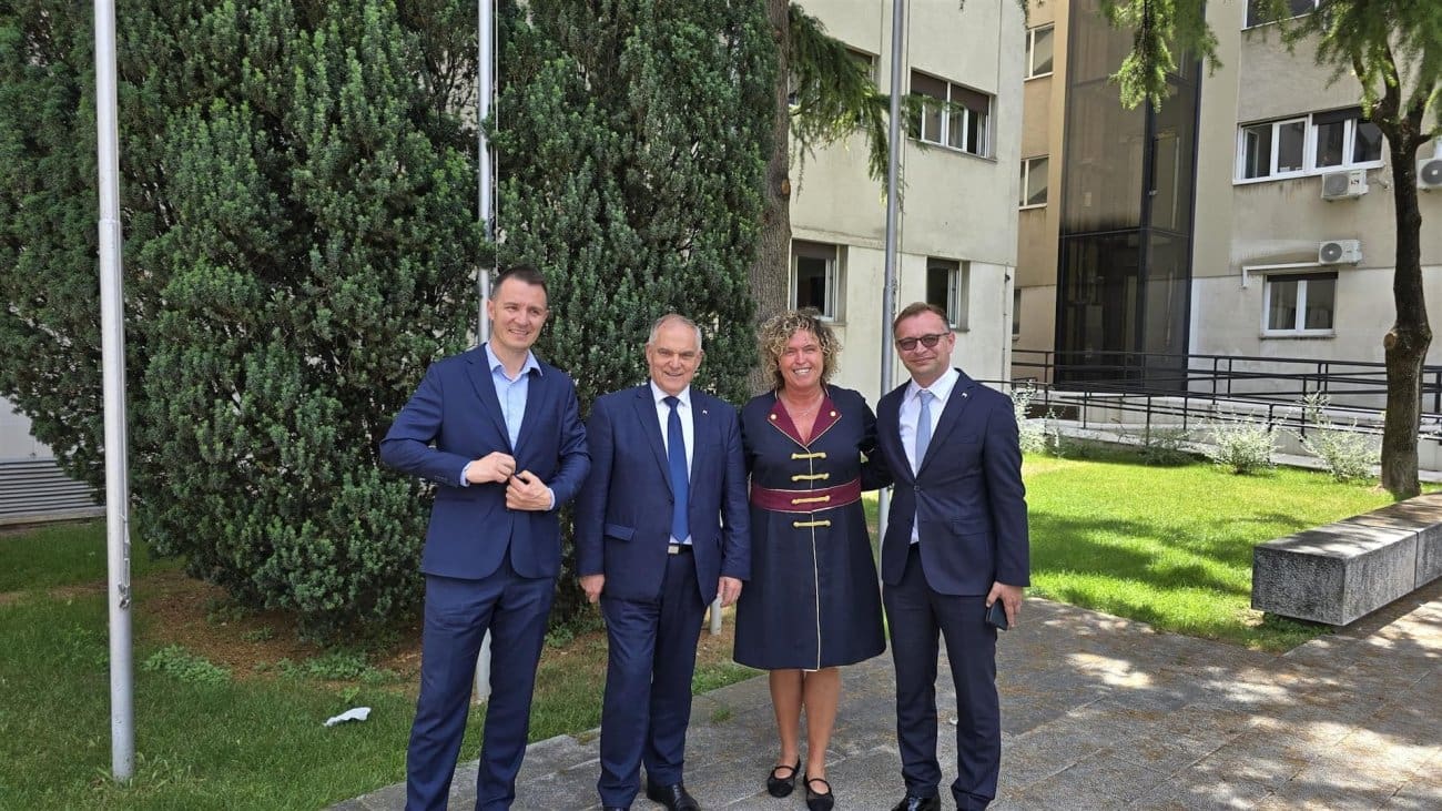 Gradska glazba Makarska kod župana Bobana