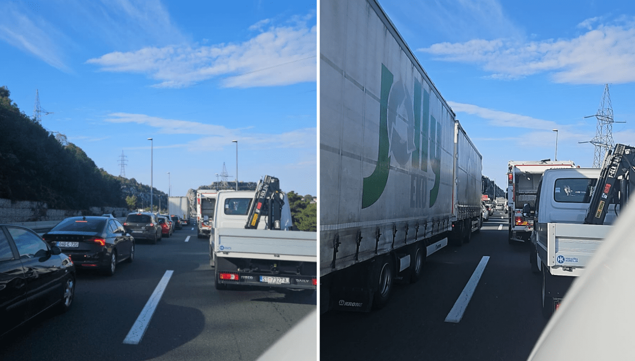 FOTO Gužve na ulazu u Split su grozne
