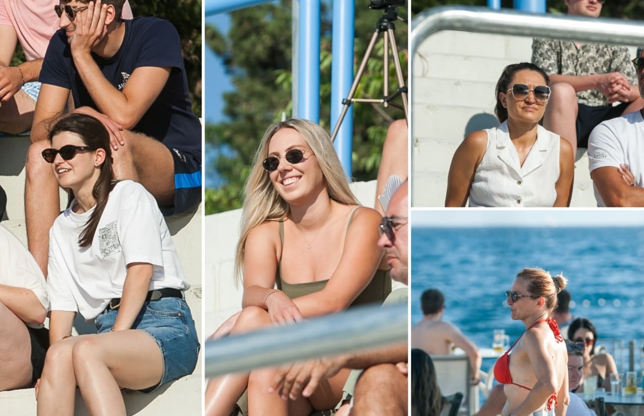FOTO Splitske ljepotice okupirale Zvončac zbog Jadrana, pogledajte koga smo ulovili u publici