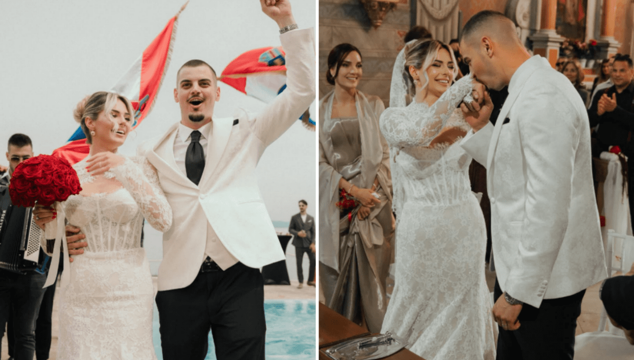 Adri Petričević objavio nove slike sa svadbe, pogledajte ih