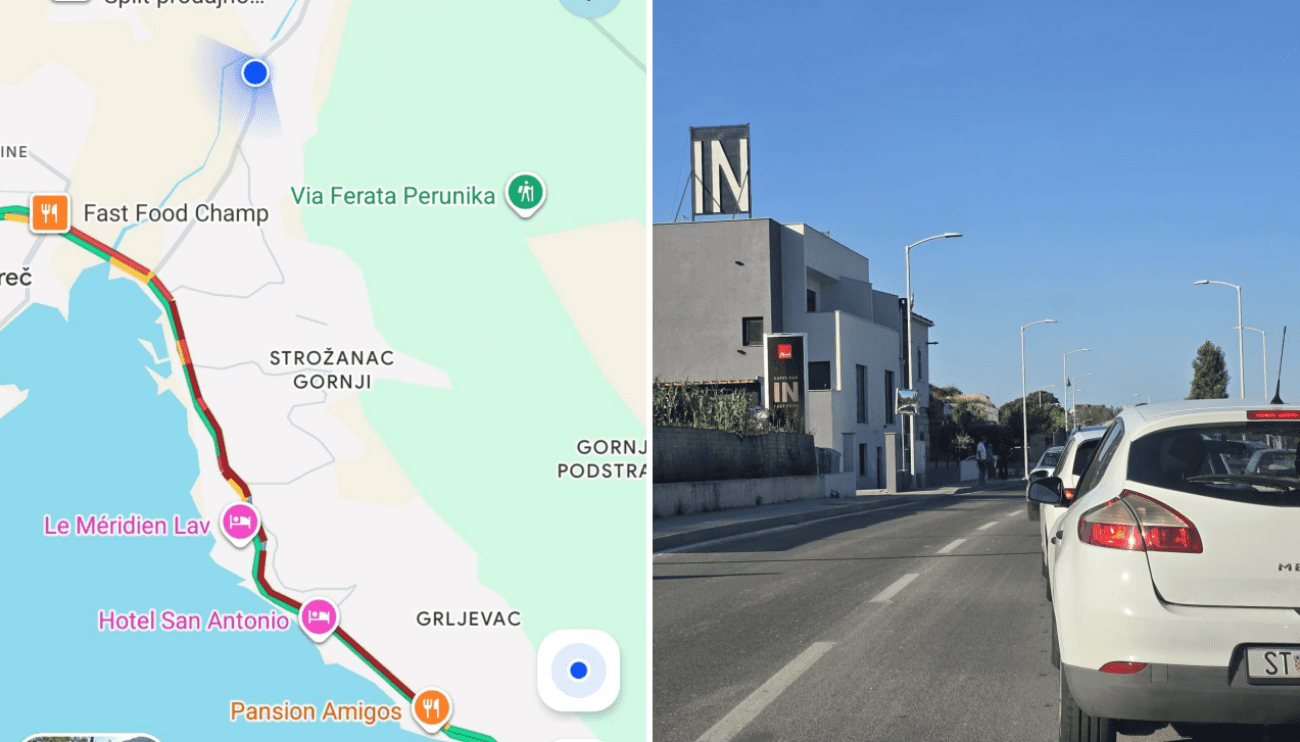 Sve se crveni: Počele su ogromne gužve od Podstrane prema Splitu