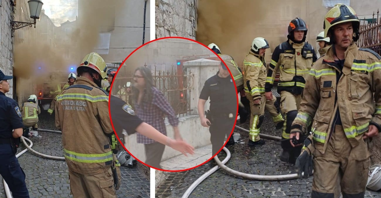 FOTO U Varošu planuo stan poznatog splitskog umjetnika