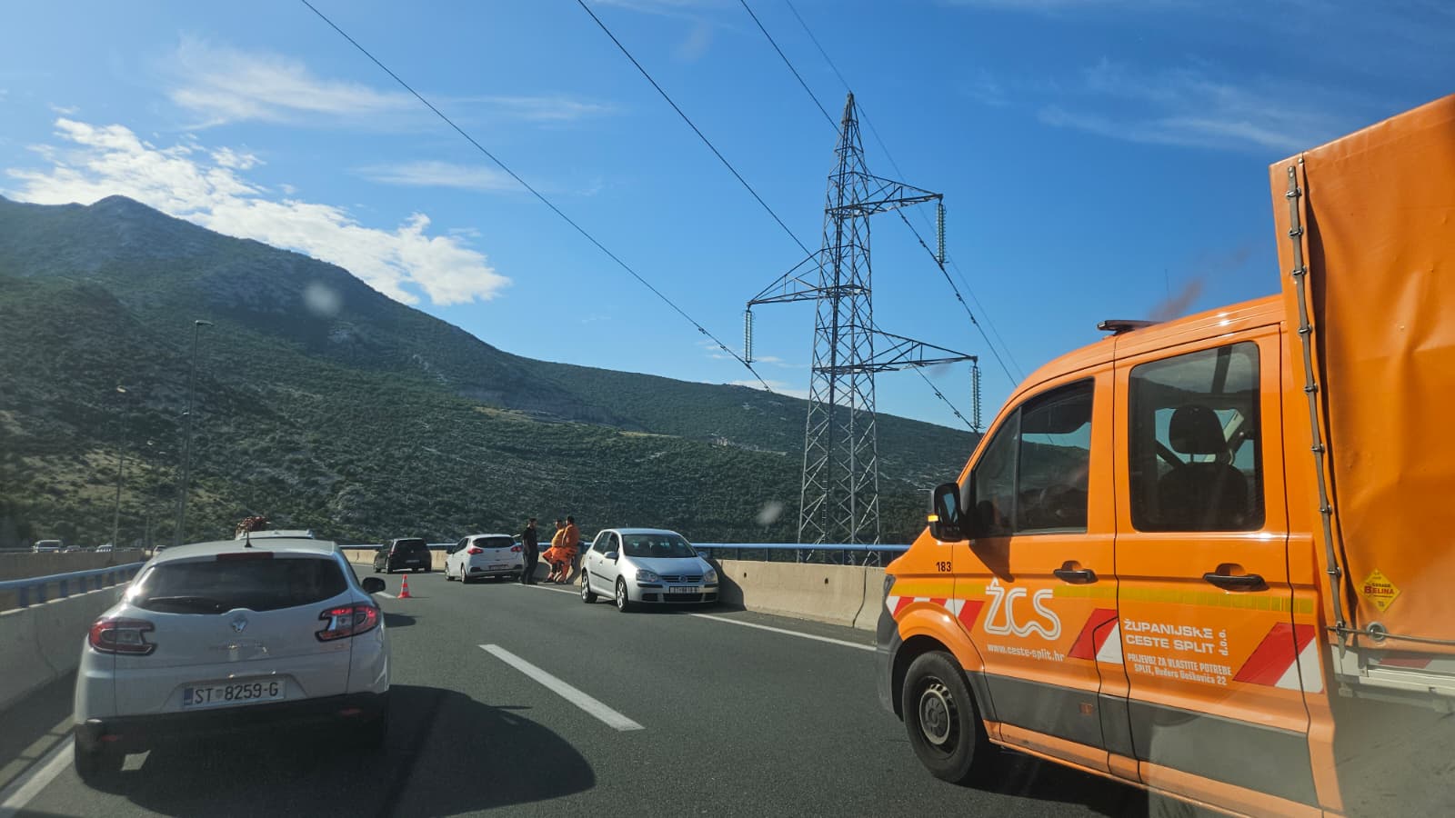 Nesreća na brzoj cesti Klis - Solin: Poznati prvi detalji