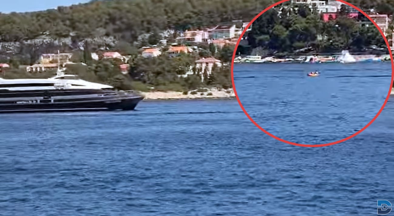 Katamaran iz teške pomorske nesreće u novoj drami ispred Hvara: Trubio kajaku u gustoj gužvi, u posjedu smo videosnimke
