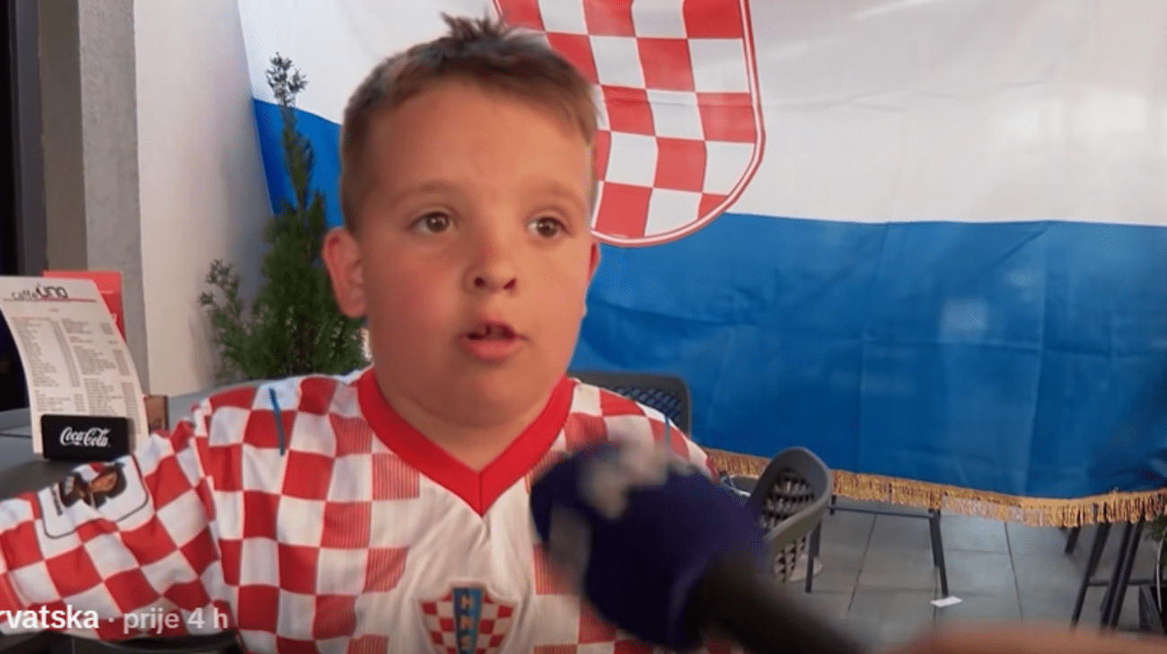 VIDEO Dječak iz Livna je apsolutni hit: "Navijam za BiH, Hrvatsku, htio sam i za Srbe..."