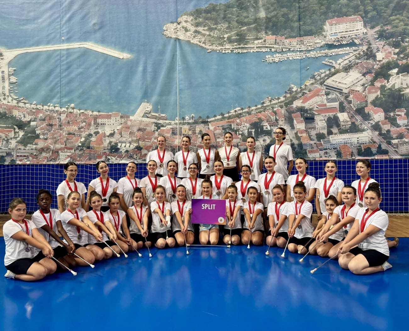 Splitske mažoretkinje osvojile 11 medalja na Regionalnom prvenstvu Dalmacije