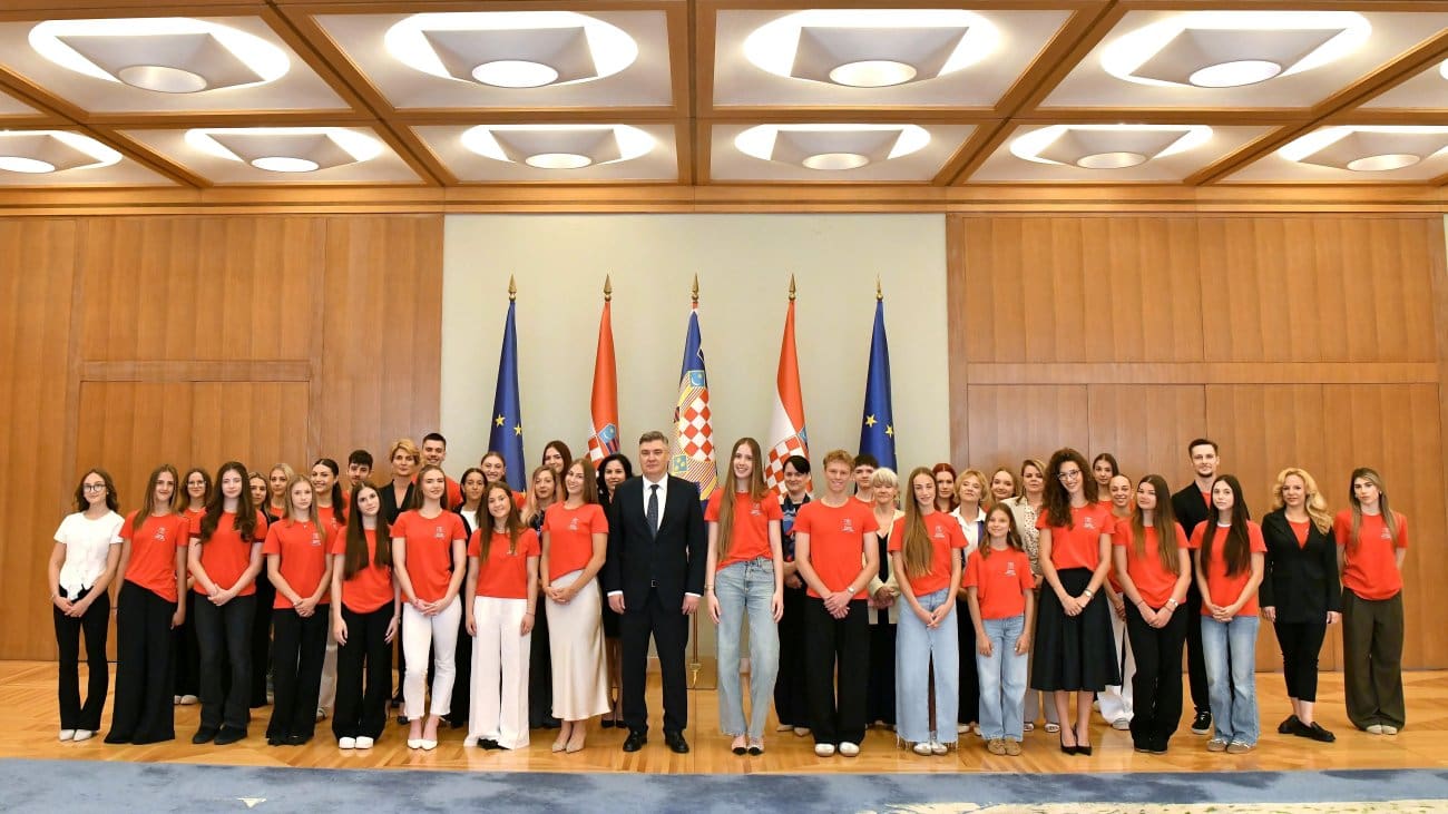 Milanović ugostio hrvatske plesne šampione: Medalje pljušte na svim natjecanjima