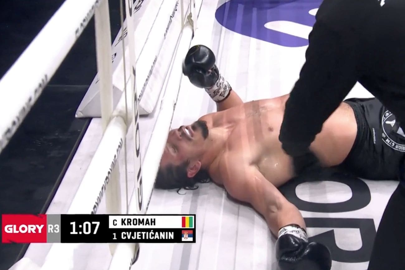 Srpski borac strašno nokautiran letećim koljenom u borbi za svjetsku titulu