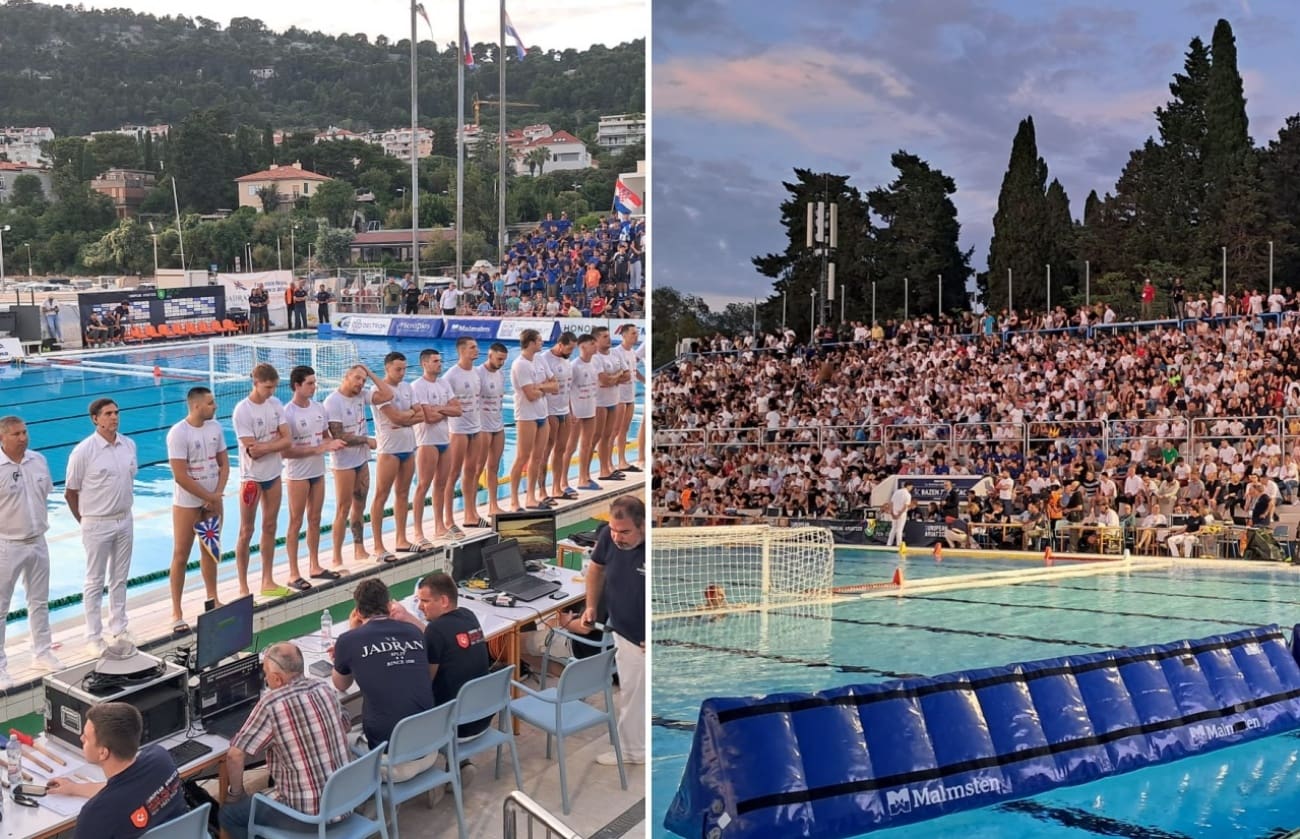 FOTO Jadran lovi europski trofej: Pogledajte koliko je ljudi došlo na Zvončac
