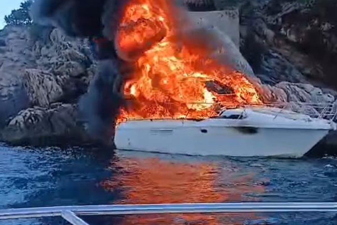 Dan pun drame na Jadranu: Sudar kod Raba, požar kod Dubrovnika i jahta na dnu mora