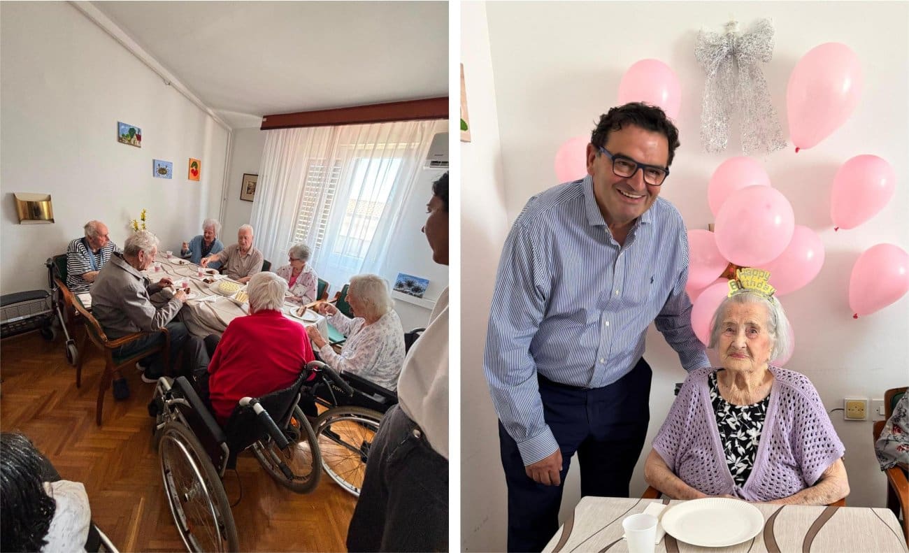 Vitalna Splićanka u Domu na Zenti proslavila rođendan: Nitko joj ne bi dao ni 70, a zakoračila je u novo stoljeće!