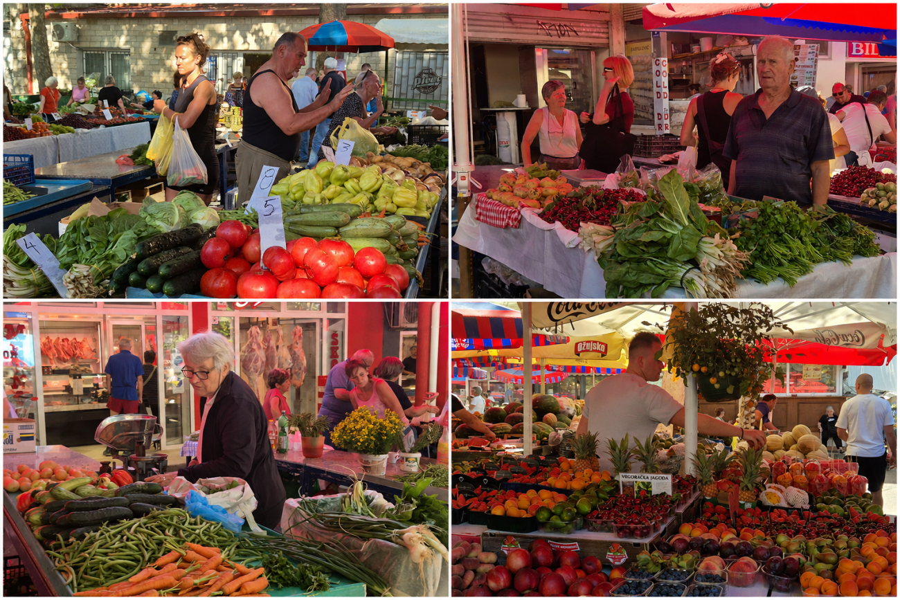 FOTO Ljetni đir: Provjerili smo što se jutros nudilo na splitskom Pazaru