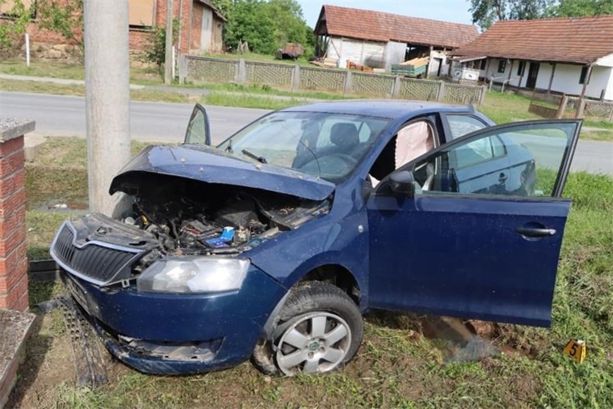 Ovo su fotografije s mjesta nesreće: Mladić (19) teško stradao, nije bio vezan