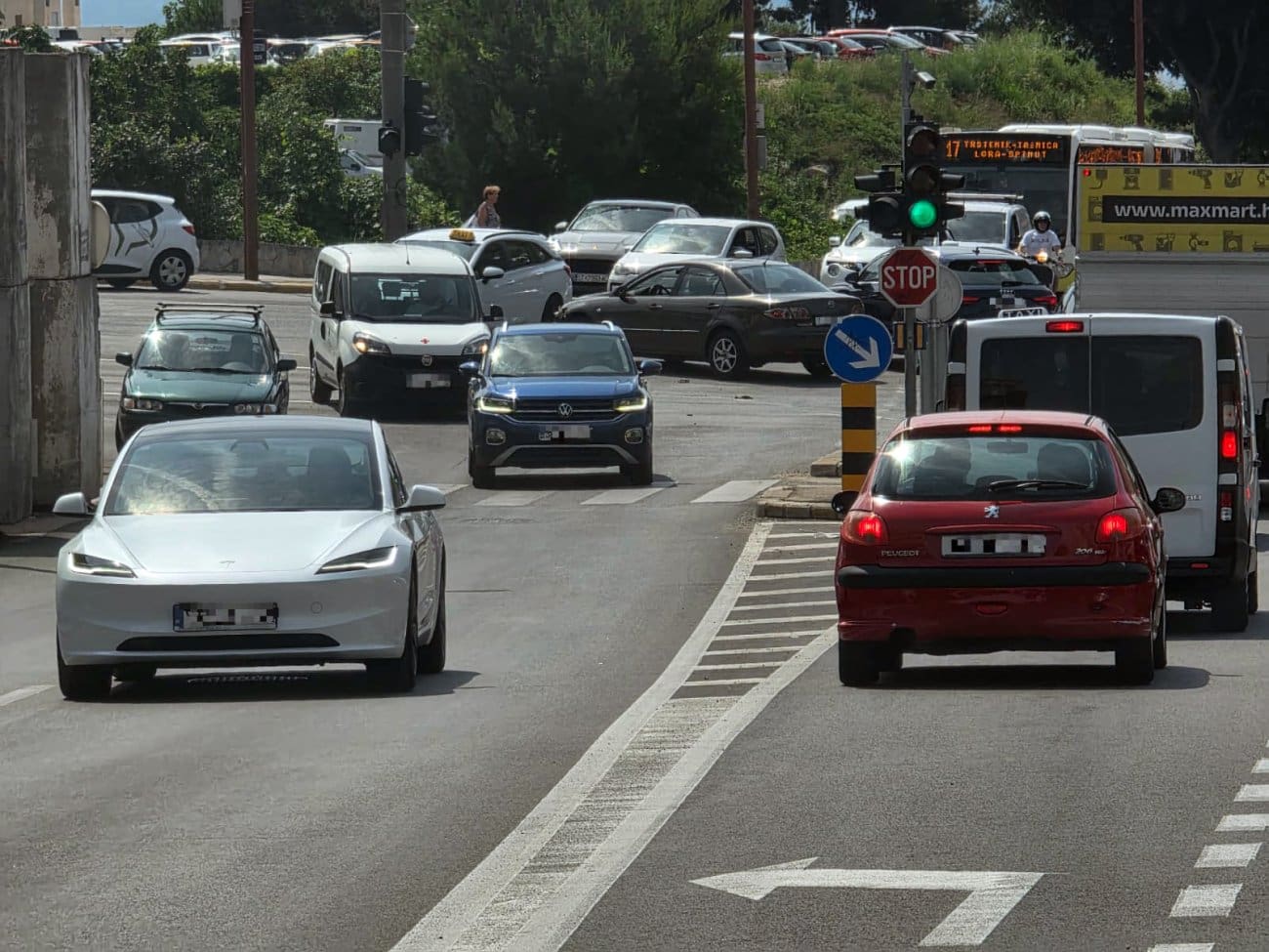 Prometna nesreća na frekventnom križanju u Splitu