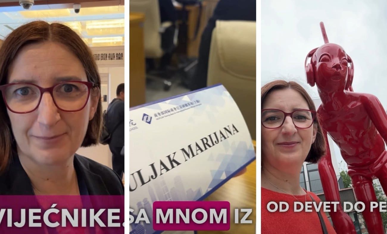 Marijana Puljak: "U Šangaju sam na poziv kineske vlade, sa mnom je i Bojan Ivošević"