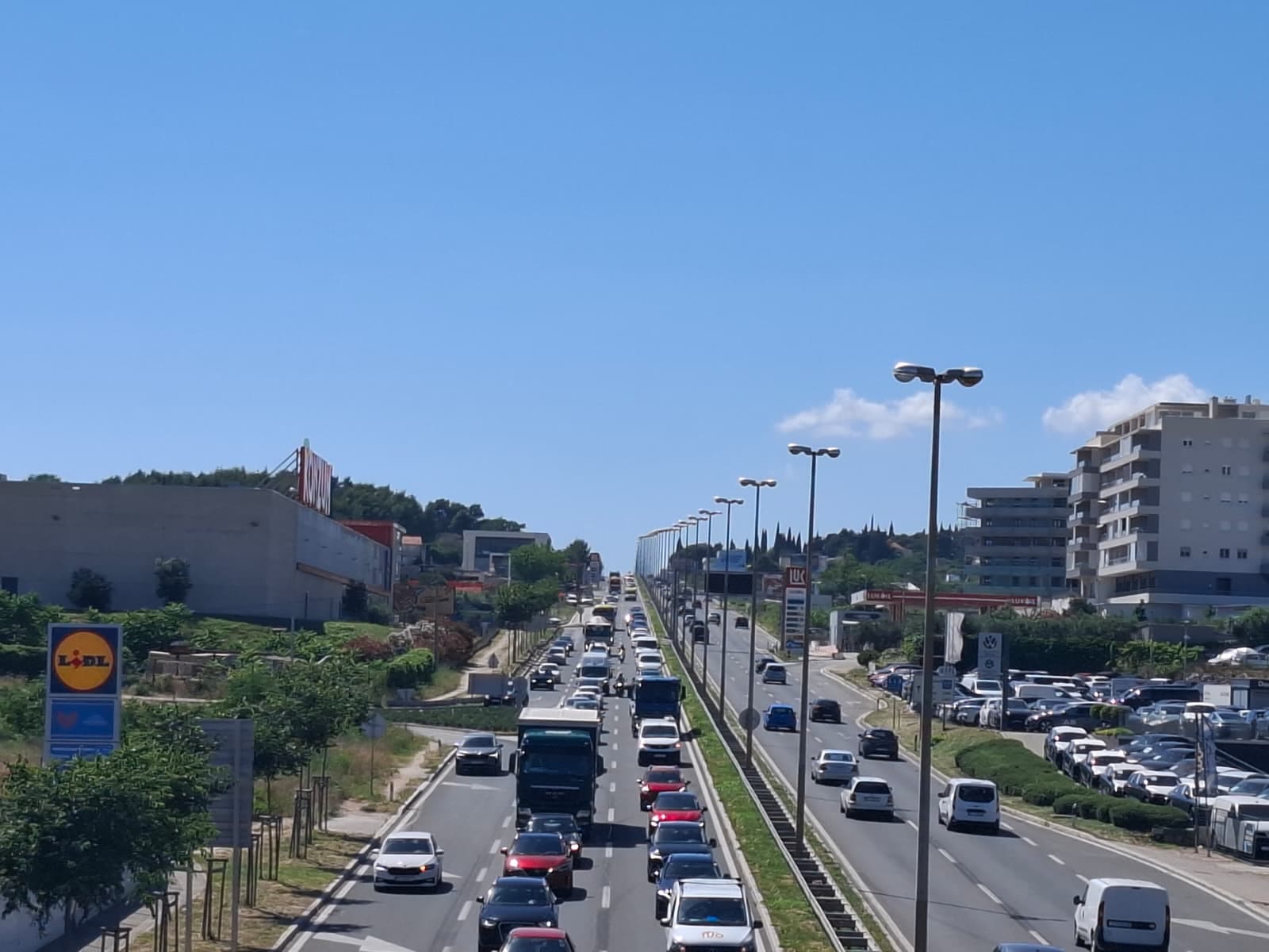 Velike gužve na Sirobuji, vozači ponovno strpljivo mile prema izlazu iz Splita