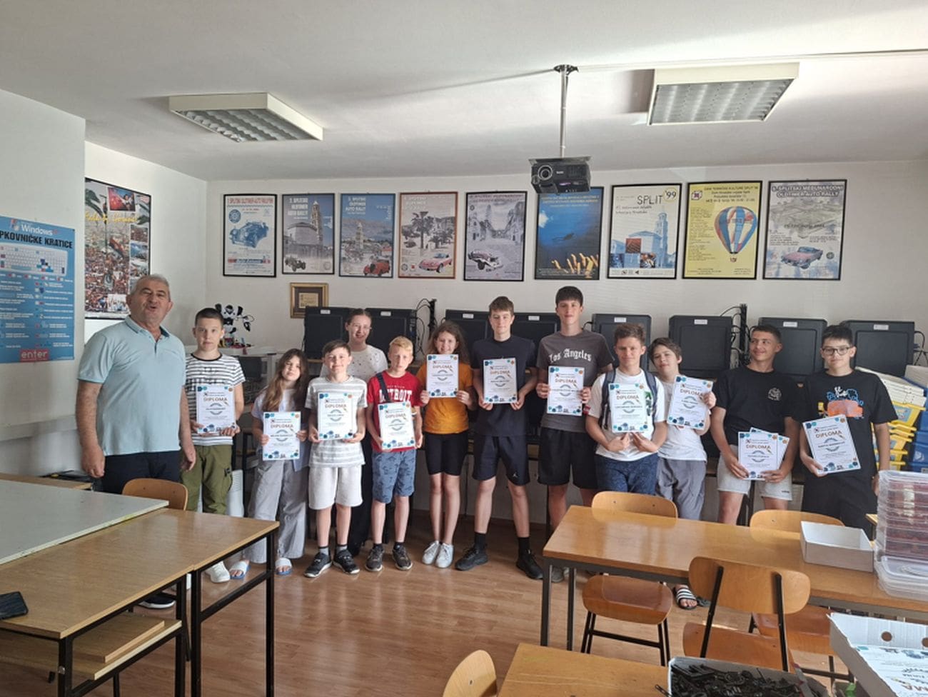 Dodjelom diploma obilježen završetak radionica tehničkih aktivnosti